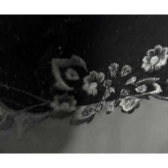 VINTAGE 90'S JESSICA HOWARD WOMEN'S BLACK VELVET COCKTAIL DRESS SZ 6 - Picture 5 of 6